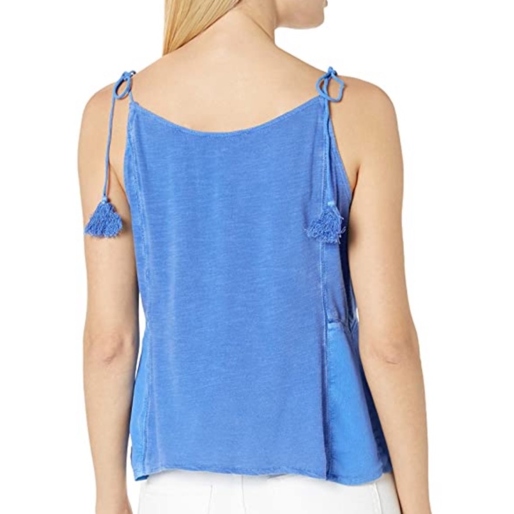 🔥FLASH SALE ! Lucky Brand 🌴 Embroidered Wash Tank Top - Picture 5 of 6